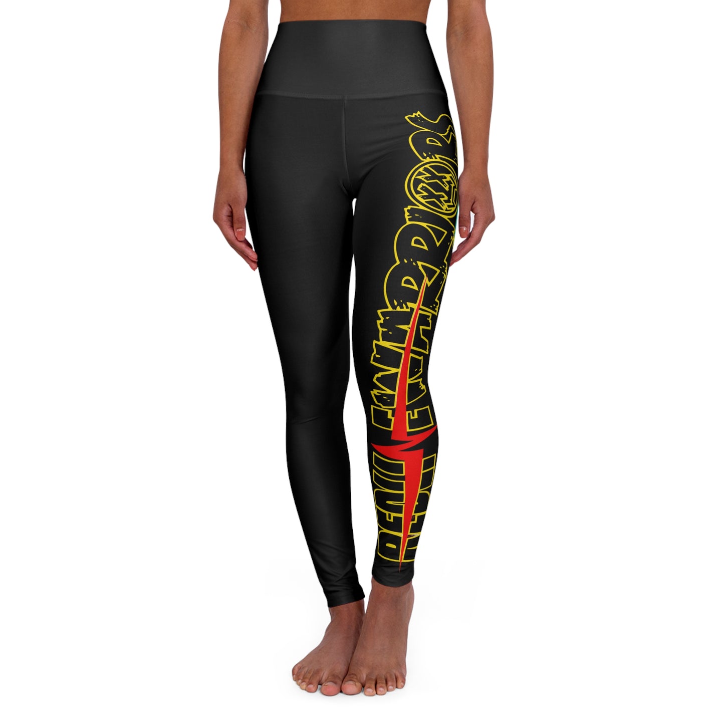 High Waisted Yoga Leggings (AOP)